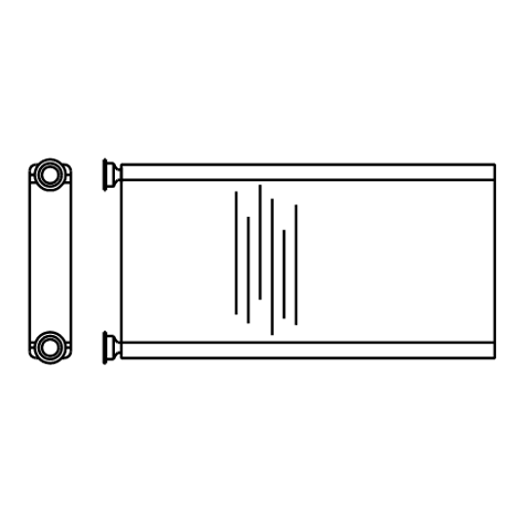 Heater Matrix - Toyota - Prado 2003 +- Air Con - 20766