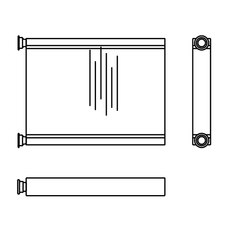 Heater Matrix - Toyota - Camry CU36 2002- - 20769