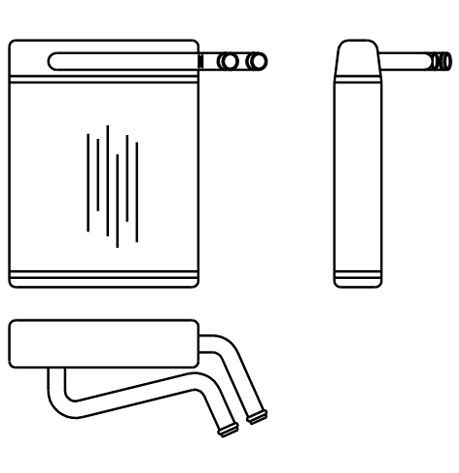 Heater Matrix - Holden - Holdon Special Vehicle - 20770