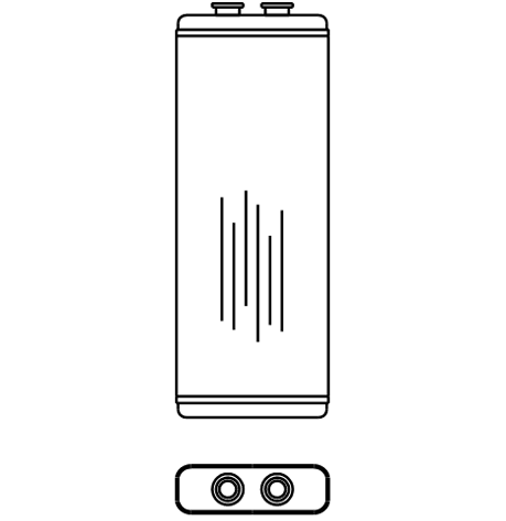 Heater Matrix - Jaguar - XJS - 20774