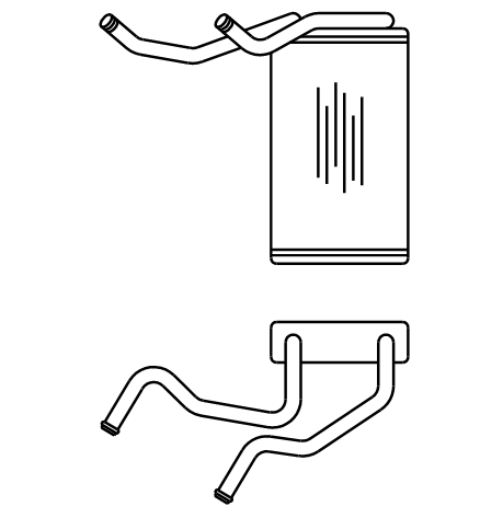 Heater Matrix - Toyota - Hi Lux Surf 1986-96 - 20784