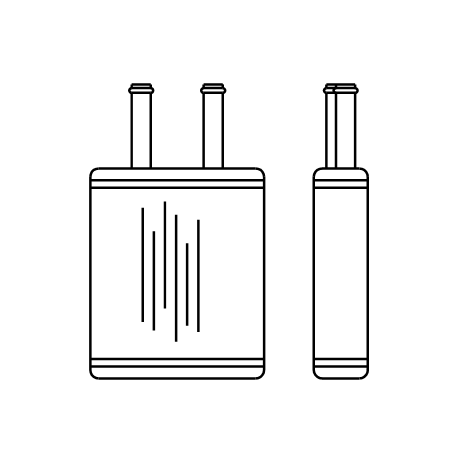 Heater Matrix - Ford - Festiva - 20789