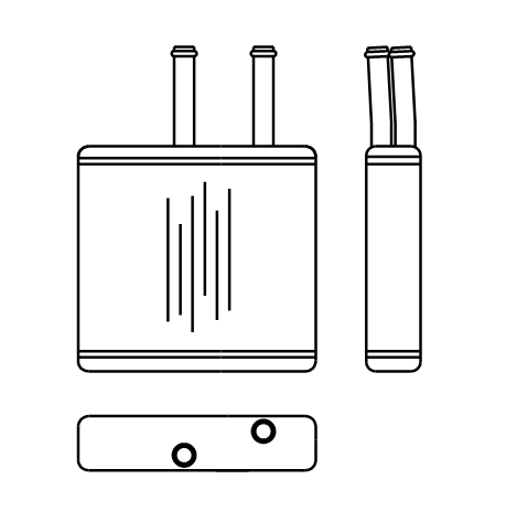 Heater Matrix - Suzuki - Swift 1995-03 - 20800