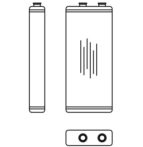 Heater Matrix - Honda - CRV - 20821