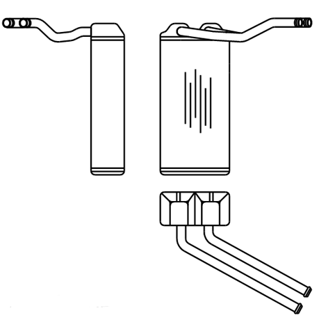 Heater Matrix - Landrover - Freelander 2000-06 - 20835