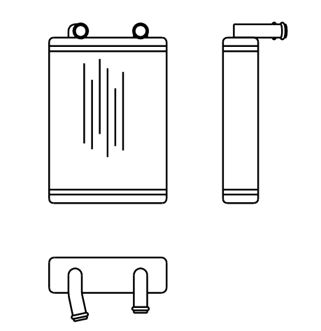 Heater Matrix - Mazda - MX5 Mk1 1989-98 - 20845