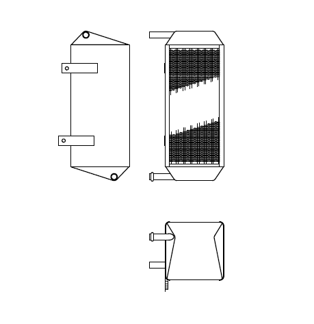 Heater Matrix - Austin - Healey 1953-68 - 20860