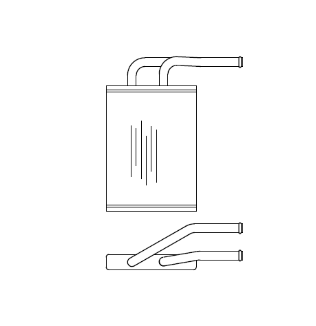 Heater Matrix - Mazda - 6 Mk1- 2002-08 - 20862