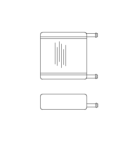 Heater Matrix - Mini - Mini & Mini Moke - 20886