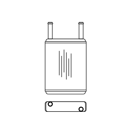 ford freda heater matrix