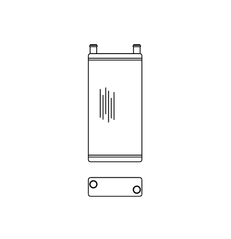 Dennis Trident Alx400 Heater Matrix