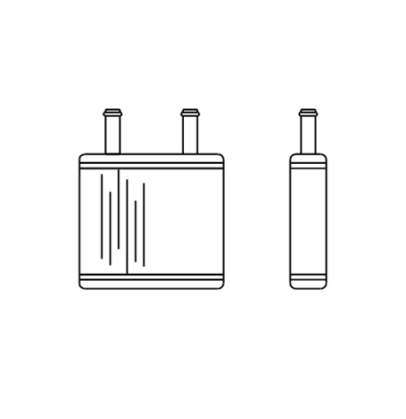 kubota heater matrix