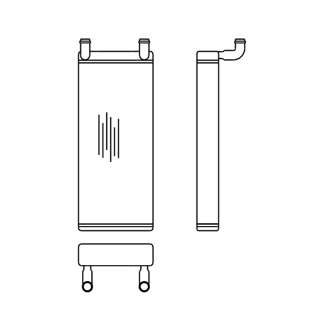 Beulas coach heater matrix