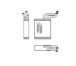 frontera v6 heater matrix