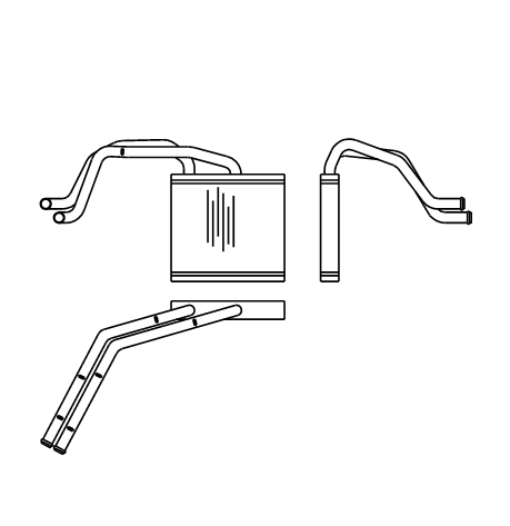 nissan qashqai heater matrix