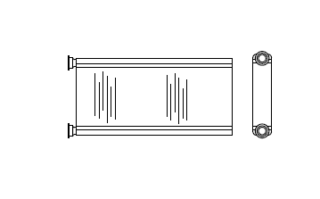 Heater Matrix - Jeep - Wrangler JK 2006 on - 20987