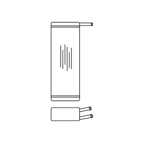 jensen interceptor heater matrix